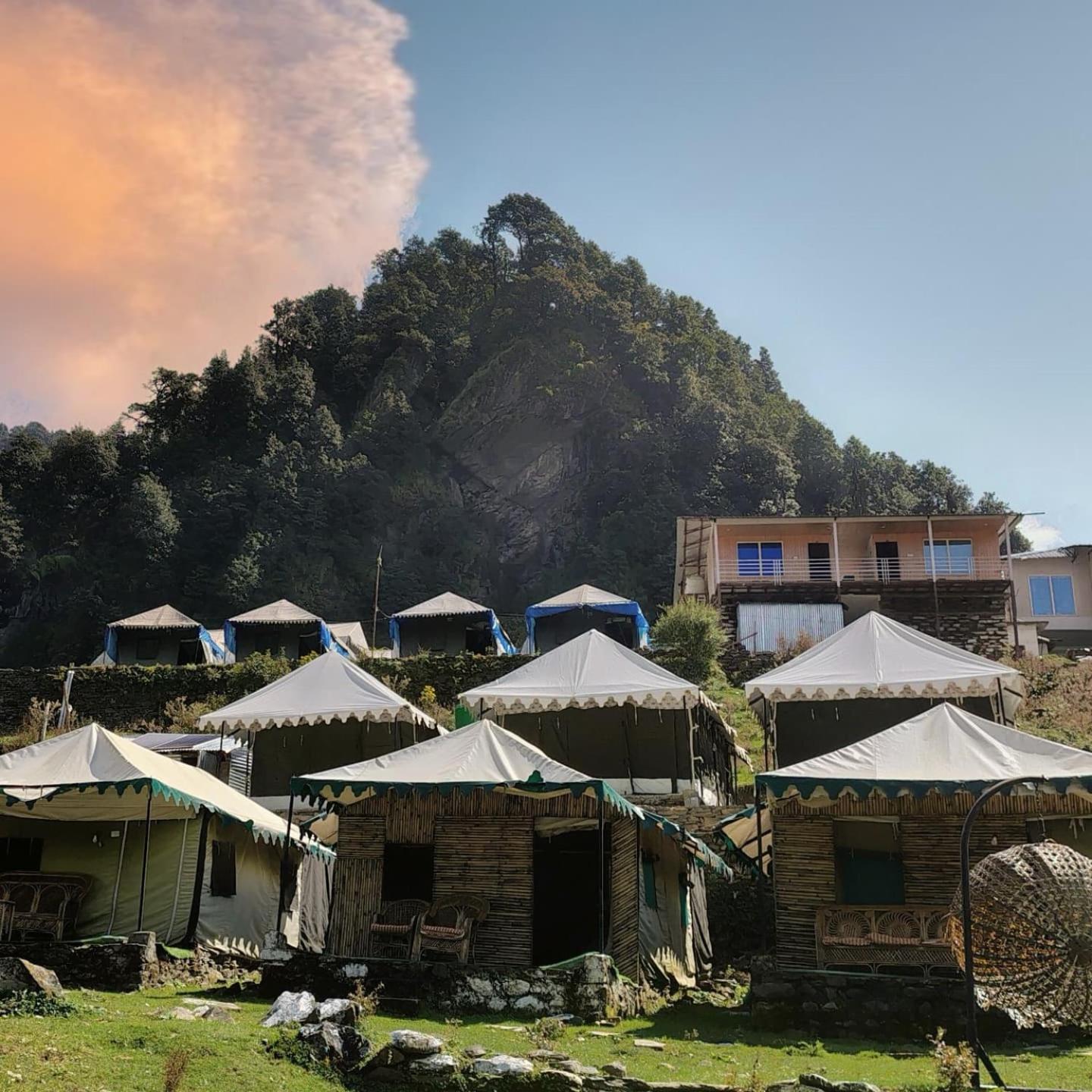 River Side Camp Chopta Hotel Sari Exterior foto