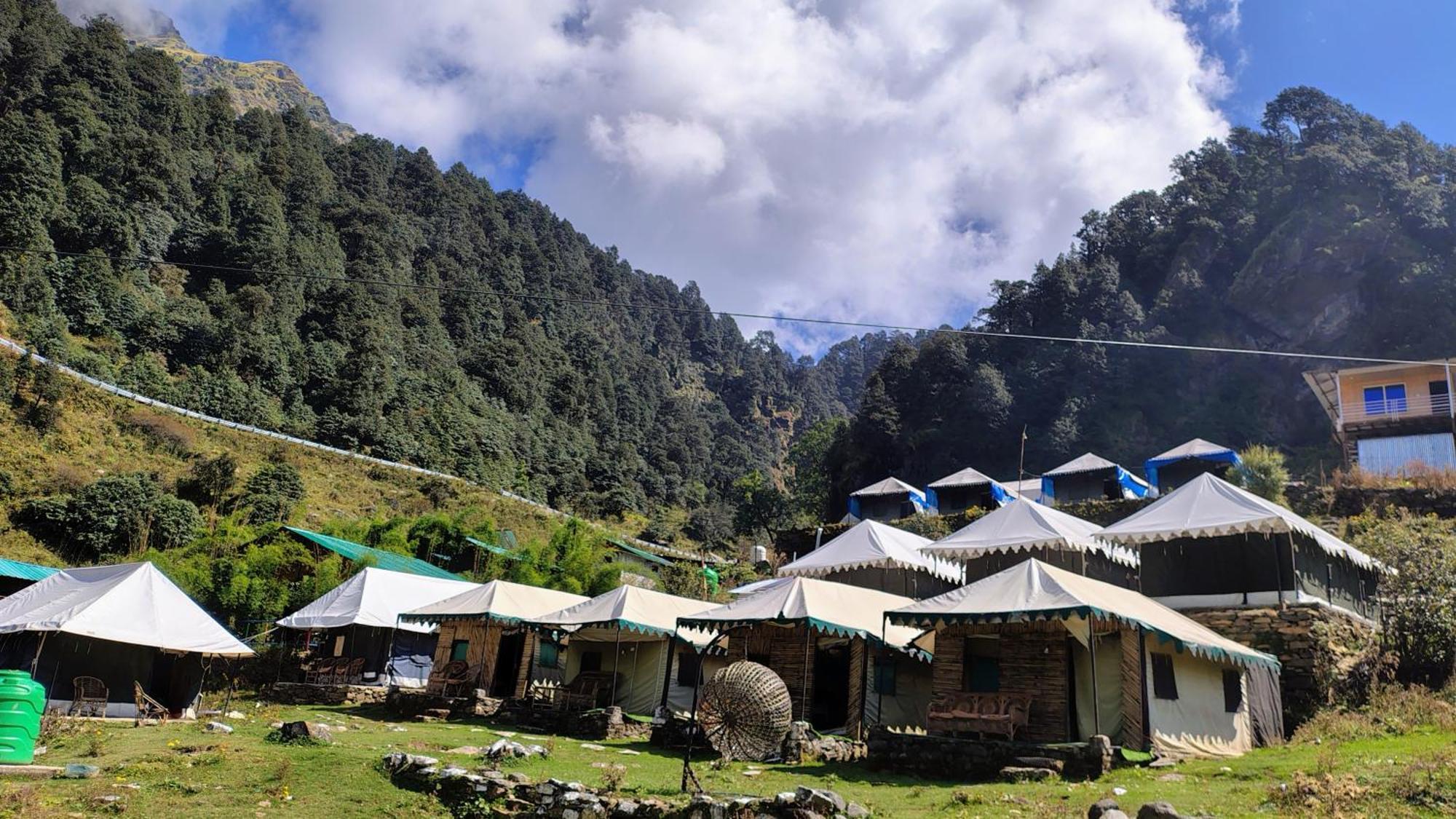 River Side Camp Chopta Hotel Sari Exterior foto